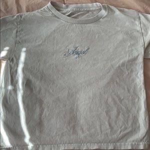 white angel brandy melville t shirt